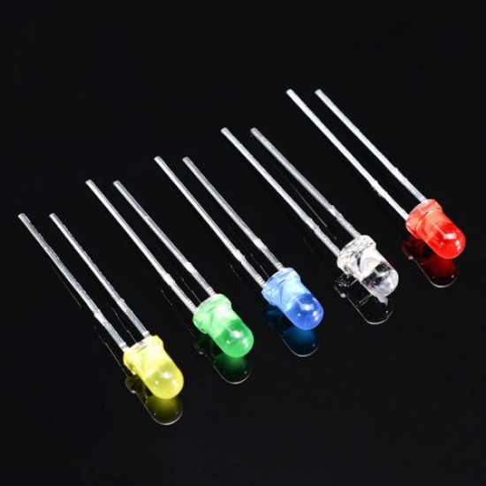 100 Adet 5mm Led Seti