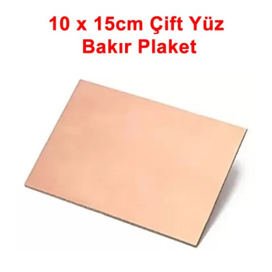 10x15cm Çift Yüz Bakır Pcb