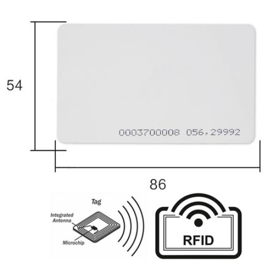 125Khz RFID Kart İnce