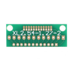 12 Pin 1.27mm - 2mm to 2.54mm Çevirici PCB