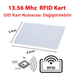 13.56Mhz RFID Kart UID Değiştirilebilir