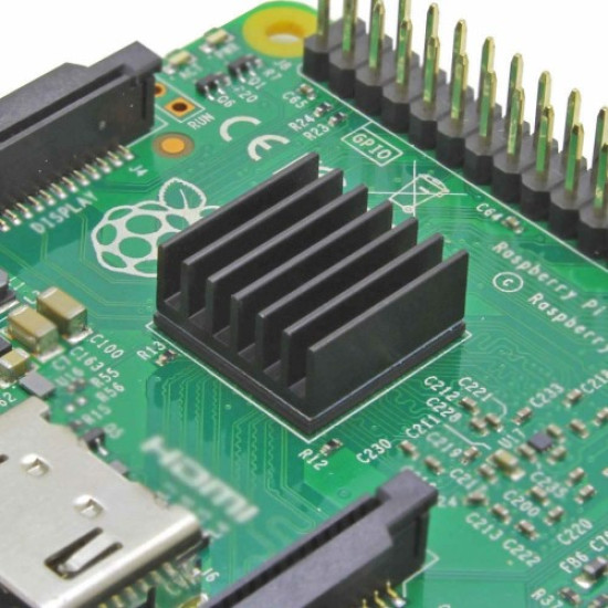 14x14x6mm Alüminyum Soğutucu