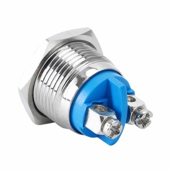 16mm Yuvarlak Kafa Metal Panel Buton