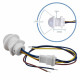 220V PIR Hareket Sensörü 25cm Kablolu