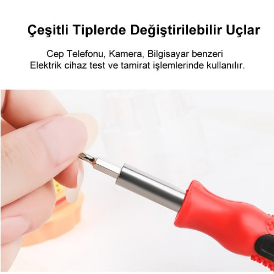 31 Parça Üniversal Çok Amaçlı Tornavida Seti