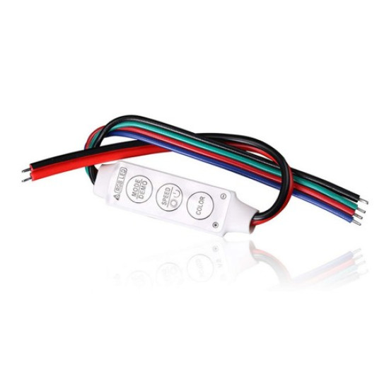 3 Buton Rgb Led Dimmer