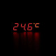 3 in 1 Voltmetre Termometre Saat