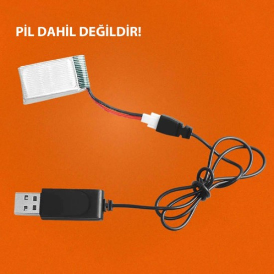 3.7V Lityum Pil Şarj Usb Kablo Xh2.54