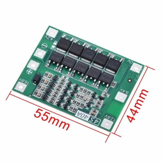BMS 4S 40A Koruma Kartı Standart