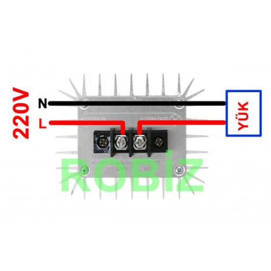Dimmer AC 220V 5000W