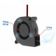 5015 12V DC Salyangoz Fan