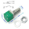 10kohm Potansiyometre B10K 5 Pin