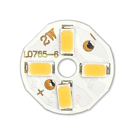 5730 6V 2W Beyaz 20mm 4 Ledli Modül