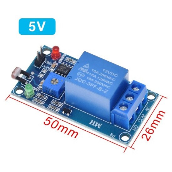 5V Ldr Işık Kontollü Röle