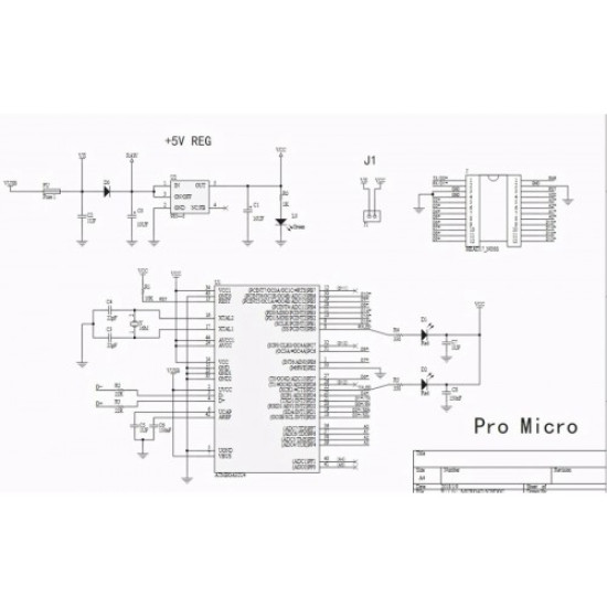 Arduino Pro Micro ATMEGA32U4
