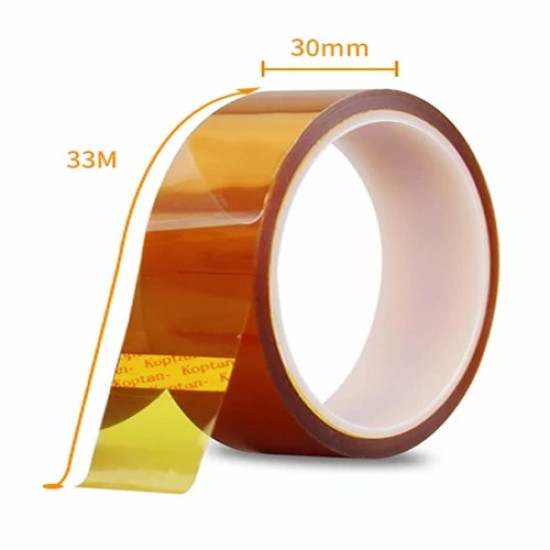 Kapton Bant 30mm x 30 Metre