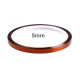 Kapton Bant 5mm x 30 Metre
