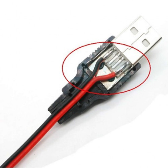 Krokodil USB Test Kablosu