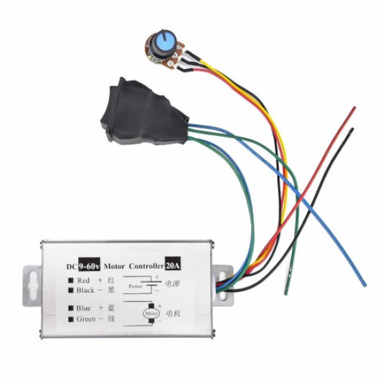 20A 60V DC Motor Hız Kontrol Devresi