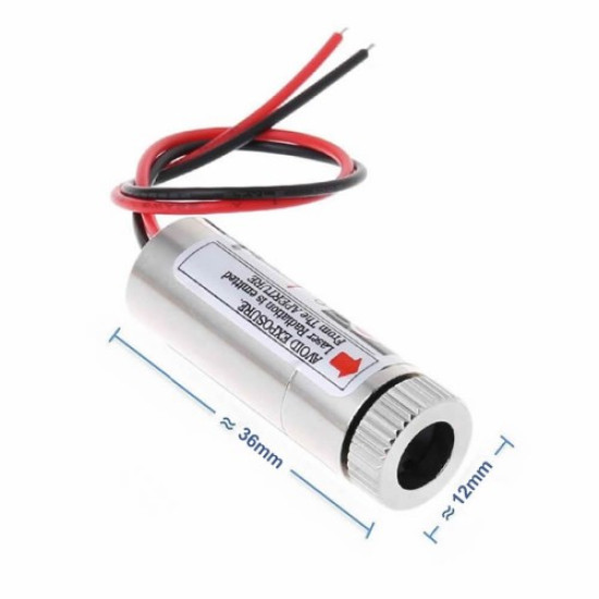 Nokta Lazer Modül Kırmızı 5mW 650nm