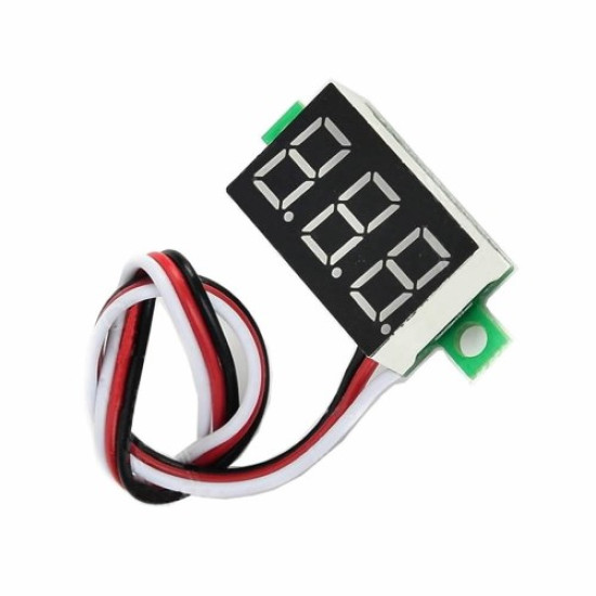 Voltmetre 0.36" DC 4-30V Kırmızı