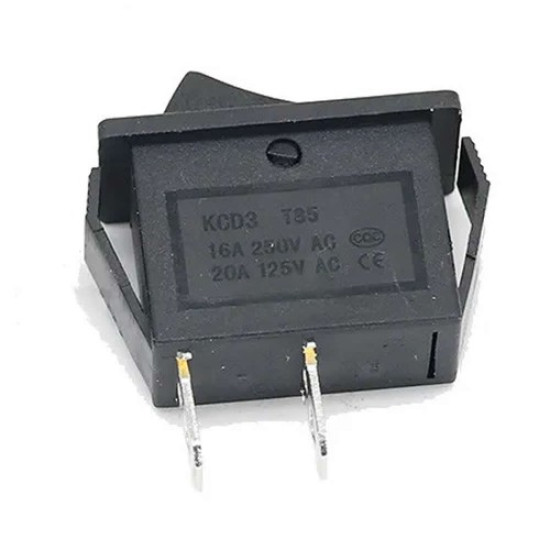15A 250V 2 Pin İnce Anahtar KCD3-101