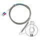 K Type Thermocouple 100cm Montaj Delikli K Type Thermocouple 100cm Montaj Delikli
