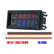 DC 200V 10A Voltmetre M4430