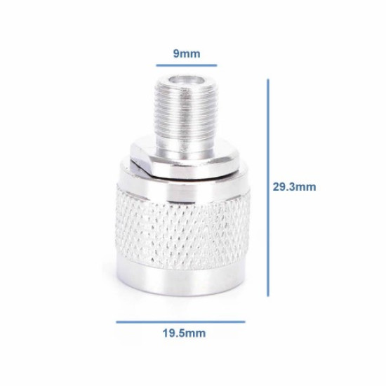 N Tip Erkek to F Tip Dişi Soket Adaptör
