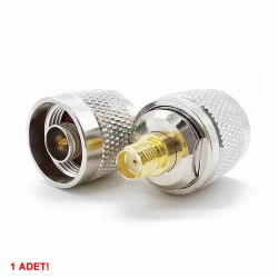 N Tip Erkek to Sma Dişi Soket Adaptör