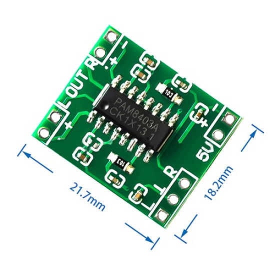 PAM8403 2x3w Amplifier Board