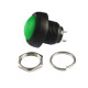 12mm PBS-33B Push Buton Yeşil