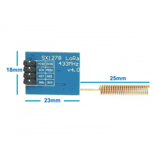 Ra-01 SX1278 Dip Modül