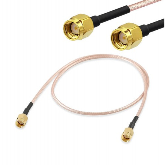 RG316 20cm Rp Sma Erkek ( Dişi ) Kablo
