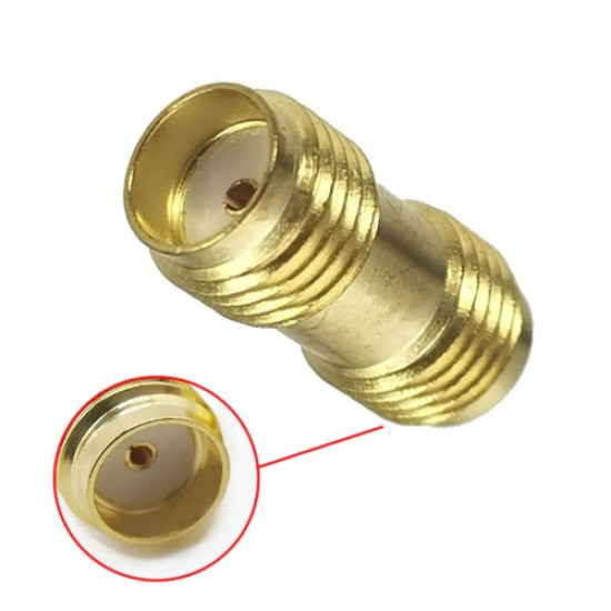 SMA Dişi to SMA Dişi Adaptör Soket