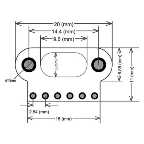 TOF050C 50cm Lazer Mesafe Sensörü TOF050C 50cm Lazer Mesafe Sensörü