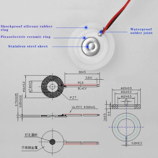 Micro Usb Ultrasonik Nem Üretici