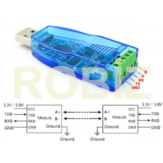 Usb Rs232 Rs485 Modül Kutulu