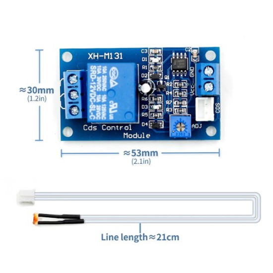 XH-M131 12V Ldr Işık Kontollü Röle